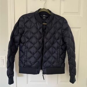 UNIQLO Ultra Light Down Bomber Navy Jacket